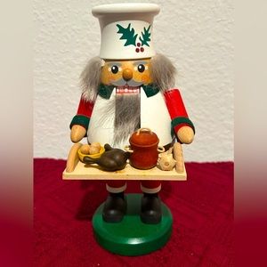 Erzgebirgische Volkskuntst Seiffen holiday chef nutcracker!